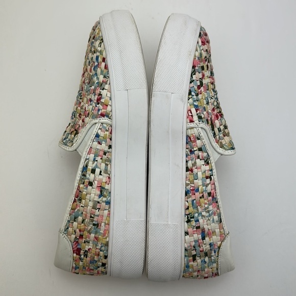 Caslon Alden Fabric Woven Multicolored Sneaker Size 7M Slip On Comfy - Picture 6 of 13